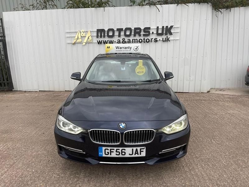 Used BMW 320 Luxury Line 2015 Blue Sedan