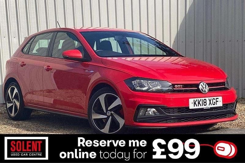 Red Used 2018 VW Polo GTI Hatchback | £12,490 (Good price) - Image 1/4