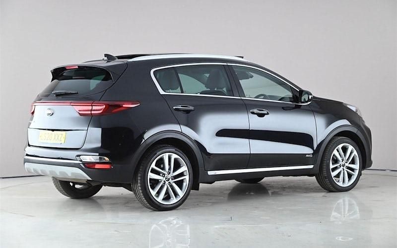 Used Kia Sportage 177 HP (130 kW) 2019 Black SUV
