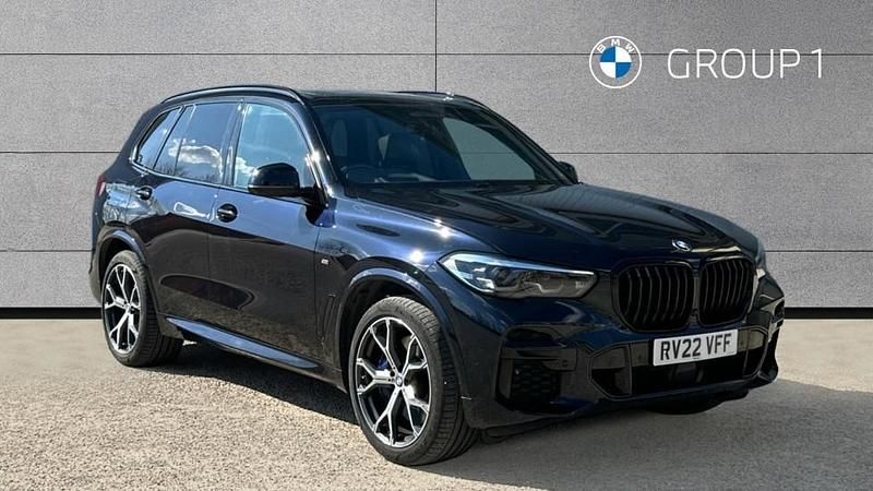 Black Used 2022 BMW X5 M Sport SUV | £47,950 (A bit pricey) - Image 1/4
