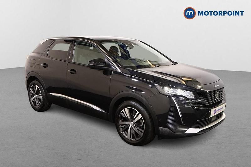 Black Used 2022 Peugeot 3008 Allure Hatchback | £16,999 (Good price) - Image 1/4