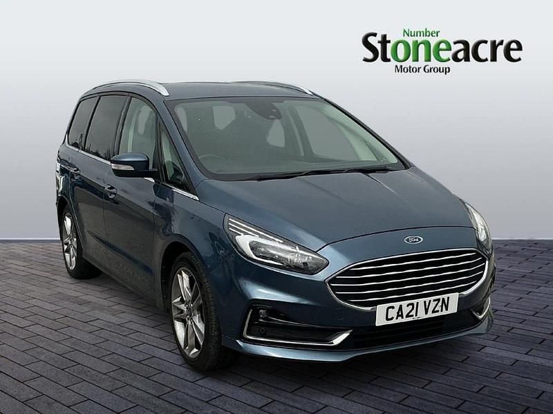 Used Ford Galaxy Titanium 190 HP (139 kW) 2021 Blue MPV