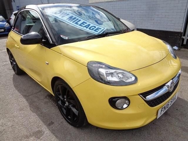 Yellow Used 2016 Vauxhall Adam Slam Hatchback | £6,250 (Fair price) - Image 1/4