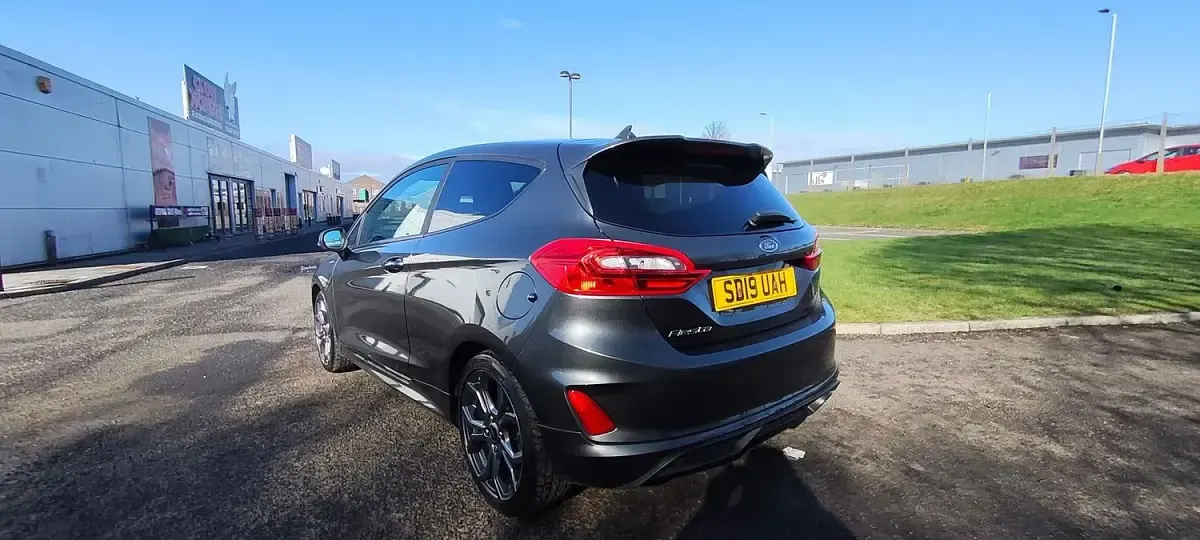 Begagnad Ford Fiesta ST-Line 100 HK (73 kW) 2019 Grå Halvkombi