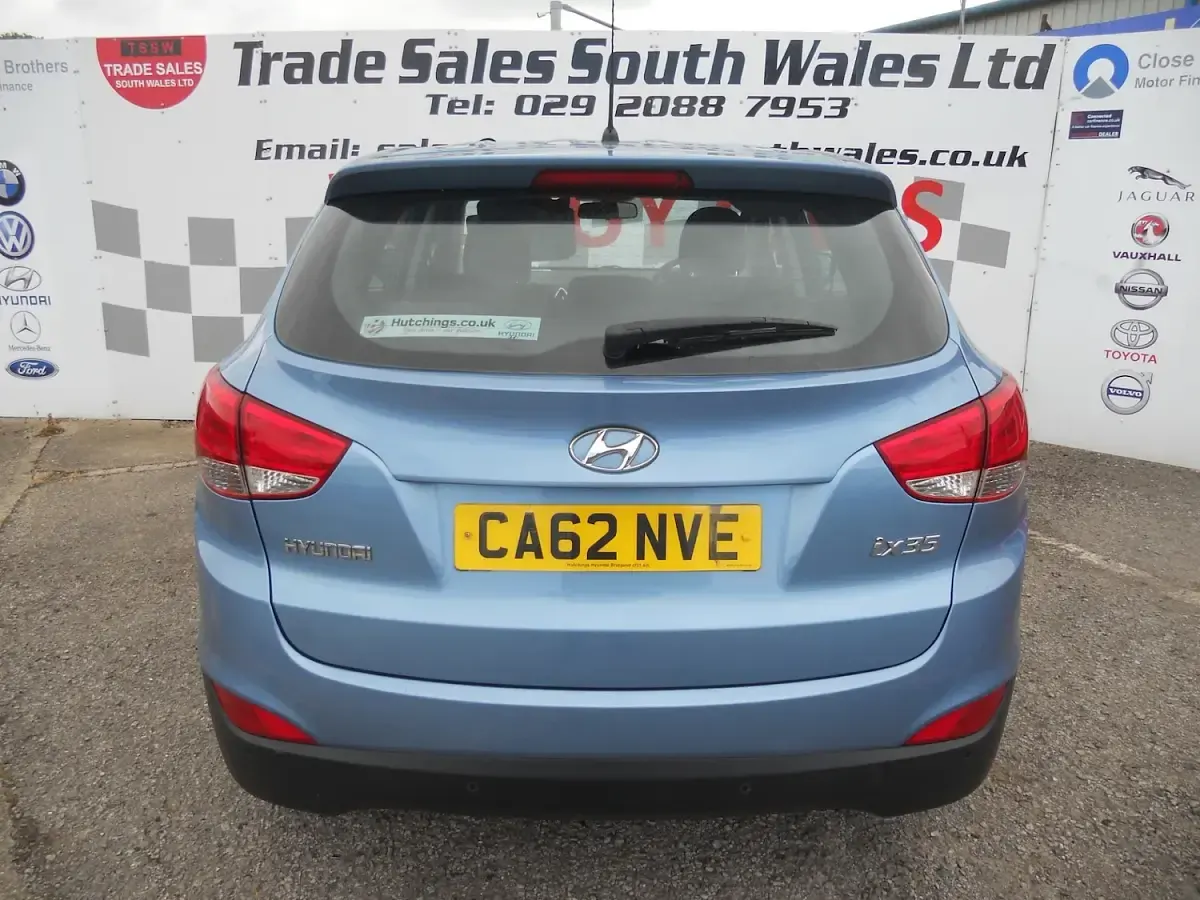 Used Hyundai ix35 Style 135 HP (99 kW) 2013 Blue SUV