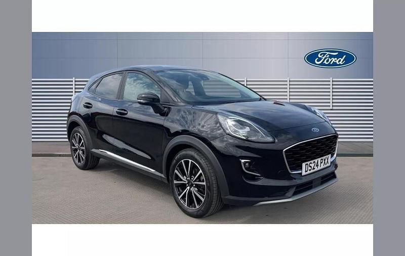 Black Used 2024 Ford Puma Titanium SUV | £16,253 (Good price) - Image 1/4