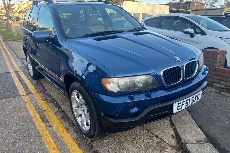 Blue Used 2001 BMW X5 Sport Line SUV | £3,295 (Expensive) - Image 1/1