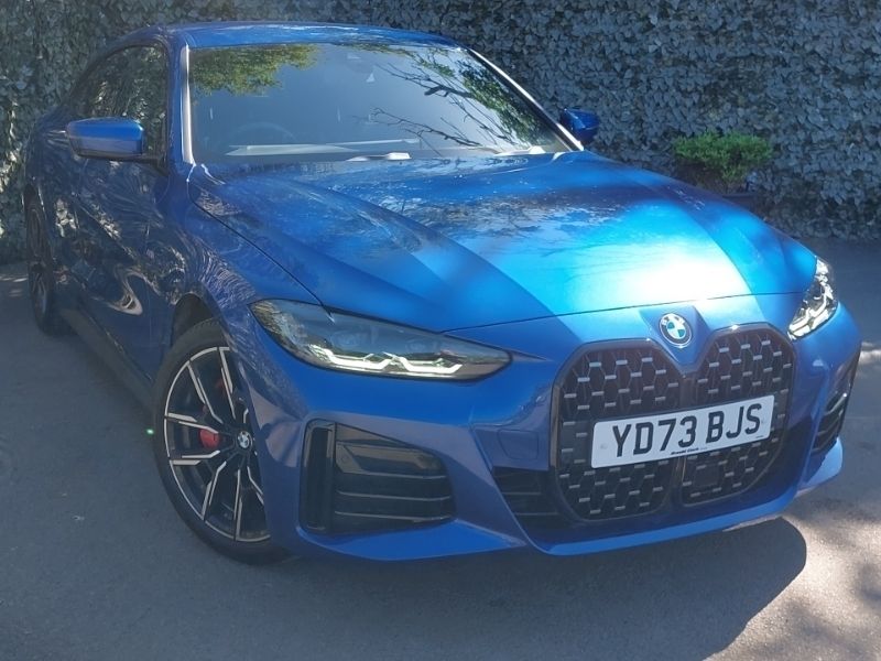 Blue Used 2024 BMW 420 M Sport Hatchback | £34,398 (Super price) - Image 1/4