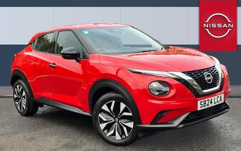 Red Used 2024 Nissan Juke Acenta Premium SUV | £14,408 (Good price) - Image 1/4