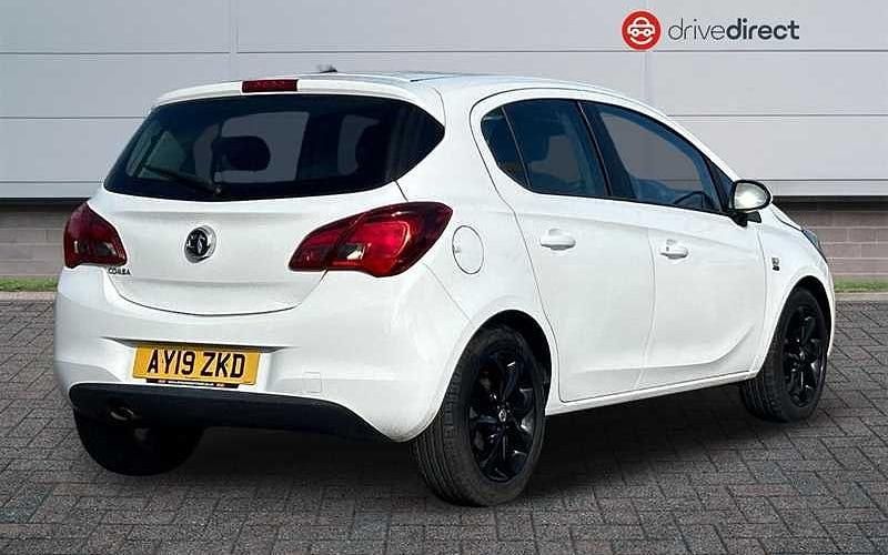 Used Vauxhall Corsa 75 HP (55 kW) 2019 White Hatchback