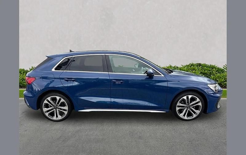 Used Audi A3 S-Line 113 HP (83 kW) 2024 Blue Hatchback