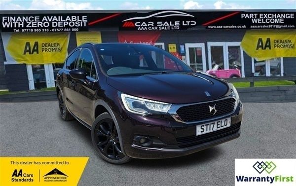 Purple Used 2017 DS Automobiles DS4 Crossback SUV | £8,559 (Good price) - Image 1/1