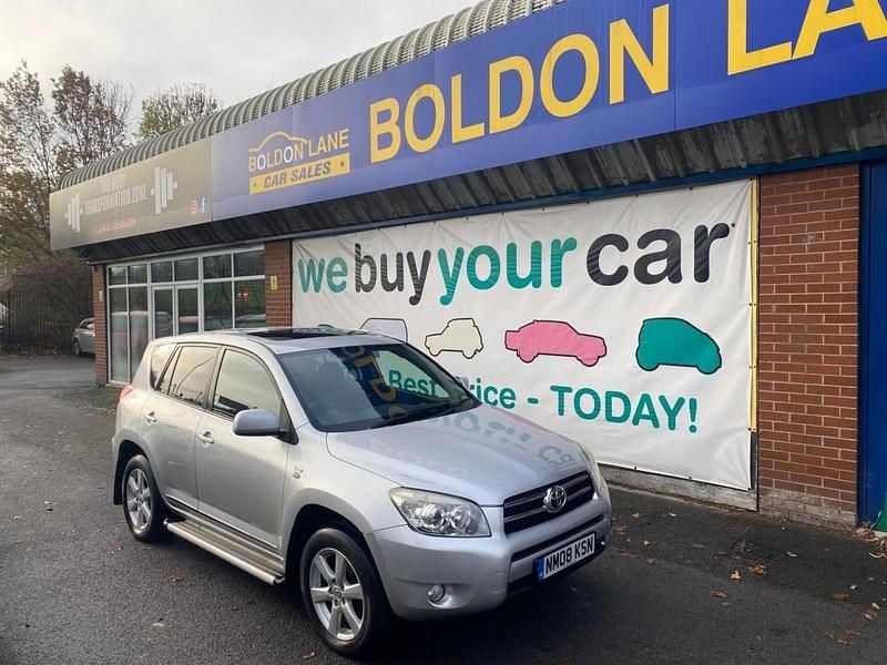 Silver Used 2008 Toyota RAV4 Estate | £2,199 (A bit pricey) - Image 1/4