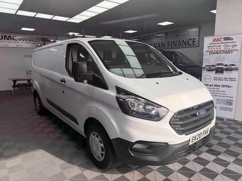 Used Ford Transit Custom 105 HP (77 kW) 2020 White Van