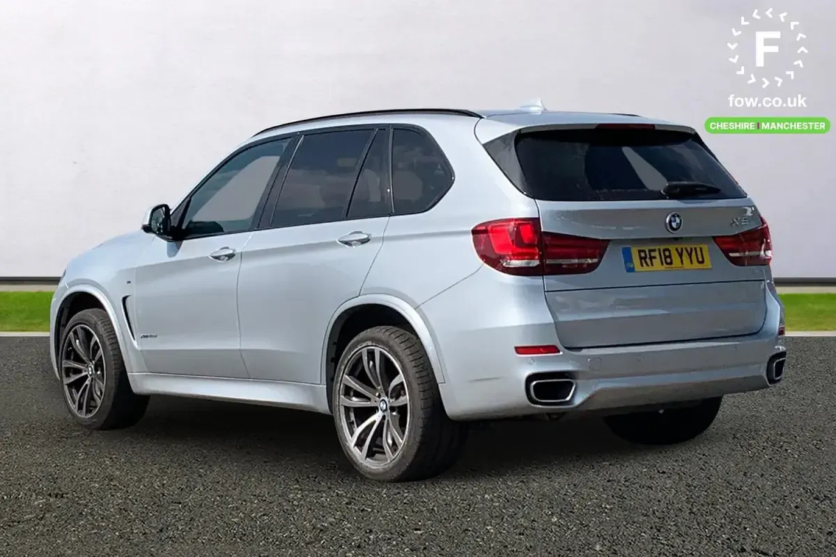 Used BMW X5 M Sport 313 HP (230 kW) 2018 Silver SUV