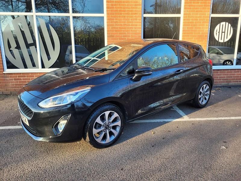 Used Ford Fiesta Trend 85 HP (62 kW) 2019 Black Hatchback