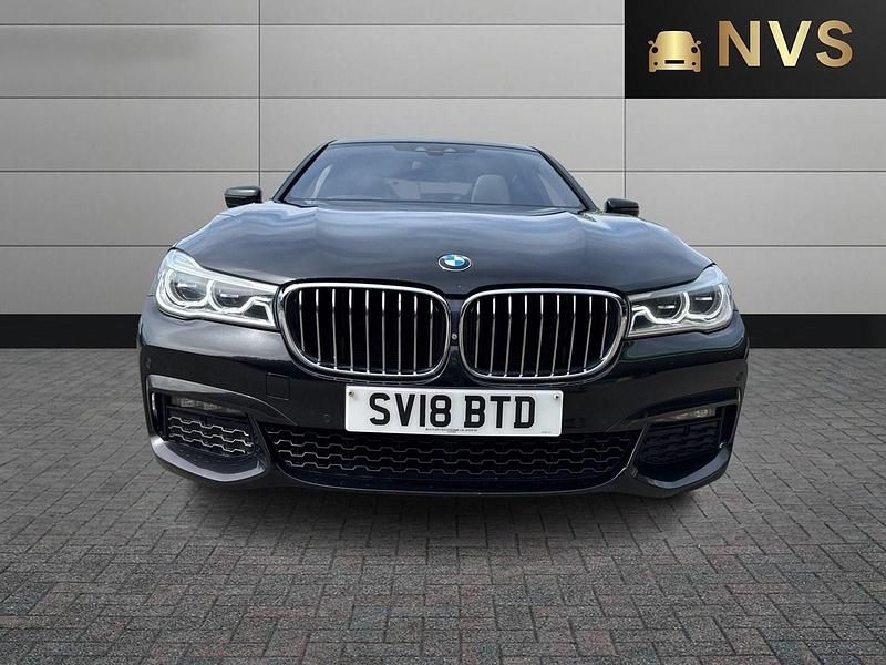 Used BMW 740L M Sport 320 HP (235 kW) 2018 Black Sedan