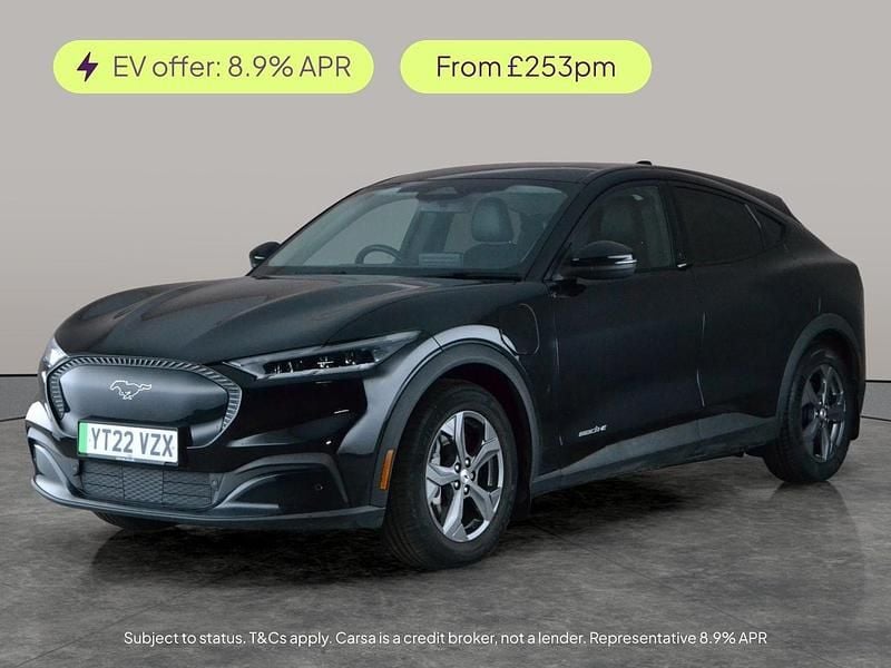 Used Ford Mustang Mach-E Standard Range 197 kW (269 HP) 2022 Black SUV