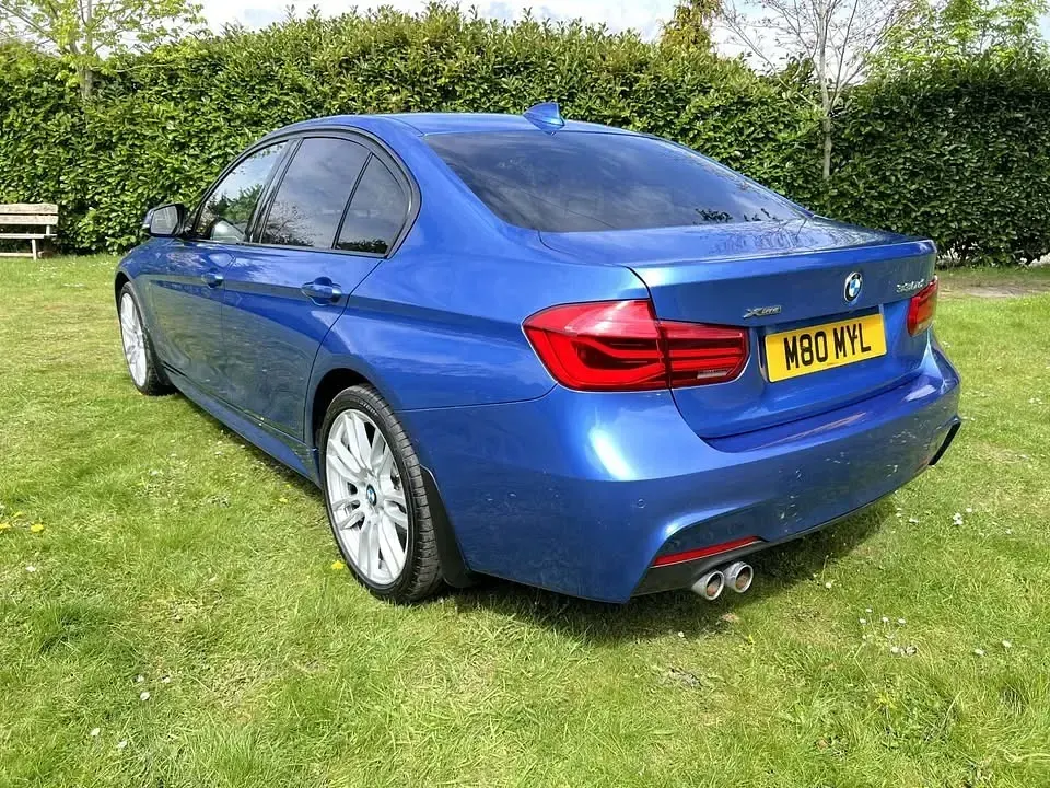 Used BMW 330 M Sport 2017 Blue Sedan