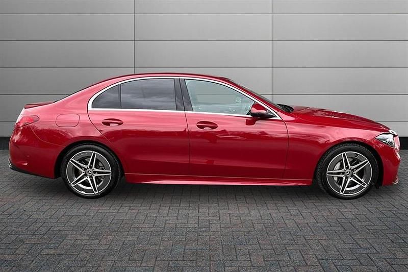 Used Mercedes C200 AMG line 204 HP (150 kW) 2025 Patagonia red Sedan