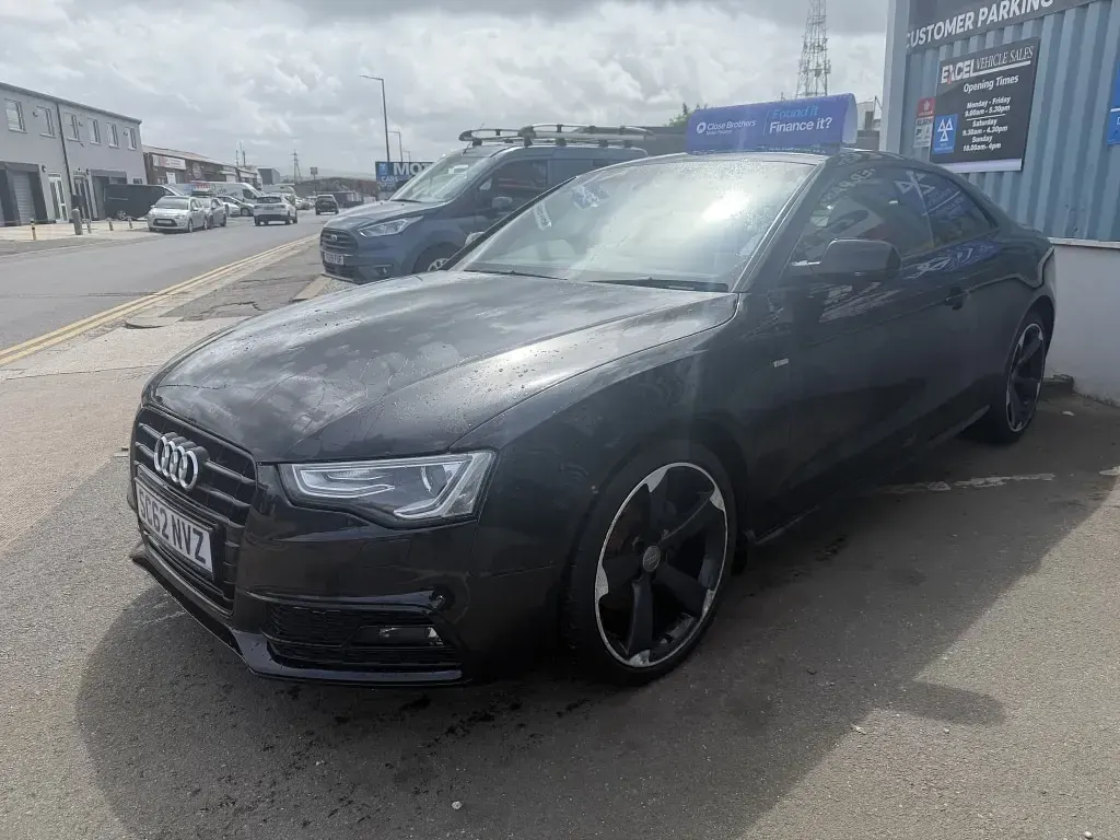 Used Audi A5 Black Edition 177 HP (130 kW) 2013 Black Coupe