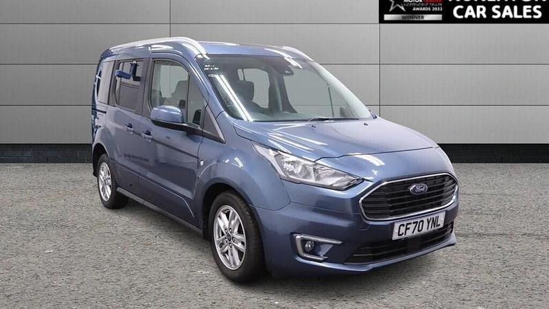 Blue Used 2021 Ford Tourneo Titanium MPV | £14,900 (Good price) - Image 1/4