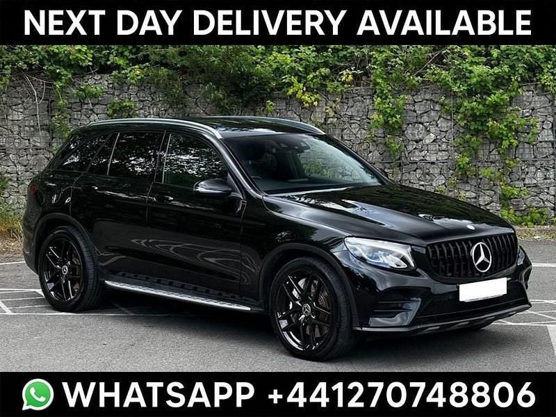 Black Used 2019 Mercedes GLC250 AMG line SUV | £19,695 (Good price) - Image 1/3