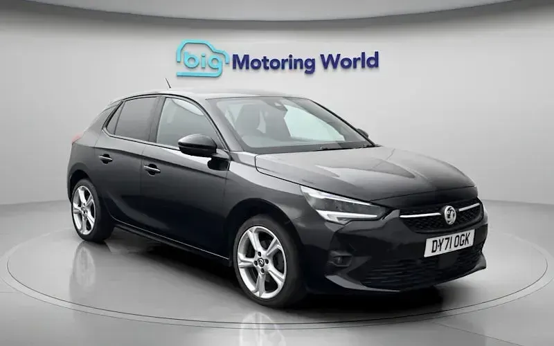 Used Vauxhall Corsa Edition 101 HP (74 kW) 2022 Black Hatchback