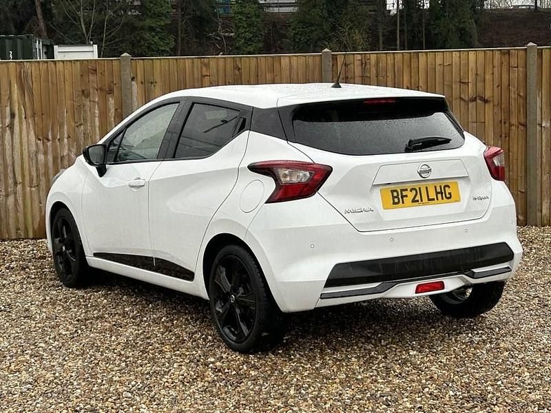 Used Nissan Micra S 92 HP (67 kW) 2021 White Hatchback