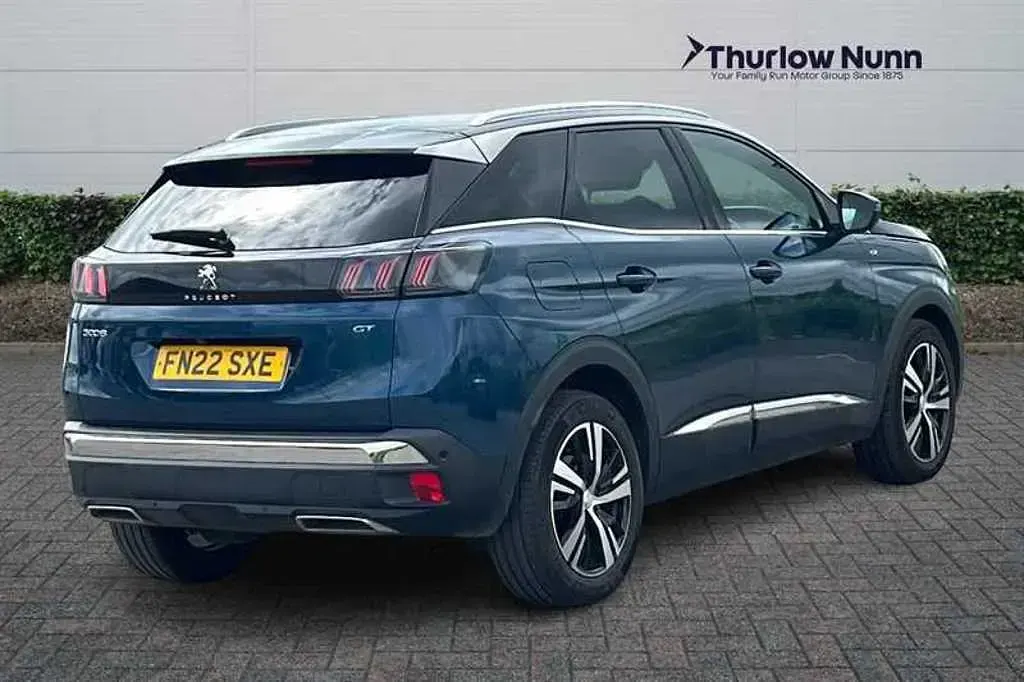 Used Peugeot 3008 GT 131 HP (96 kW) 2022 Blue SUV