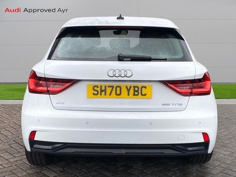 Used Audi A1 Sport 95 HP (69 kW) 2020 White Hatchback