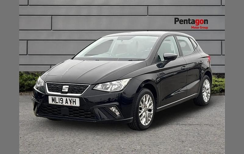 Used Seat Ibiza SE Technology 94 HP (69 kW) 2019 Black Hatchback