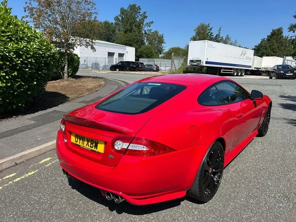 Used Jaguar XK Supercharged 502 HP (369 kW) 2011 Red Coupe