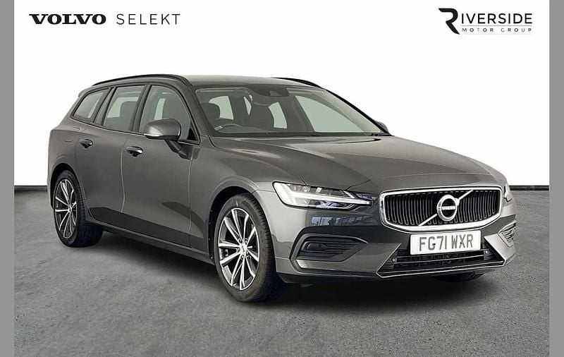 Pine grey Used 2021 Volvo V60 Momentum Estate | £18,490 (Super price) - Image 1/4