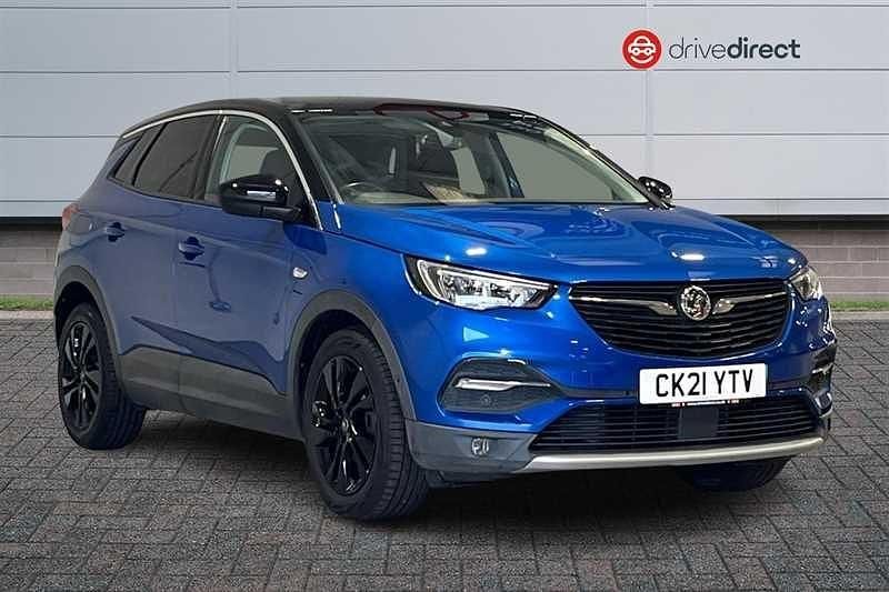 Used Vauxhall Grandland X SRi 2021 Blue SUV