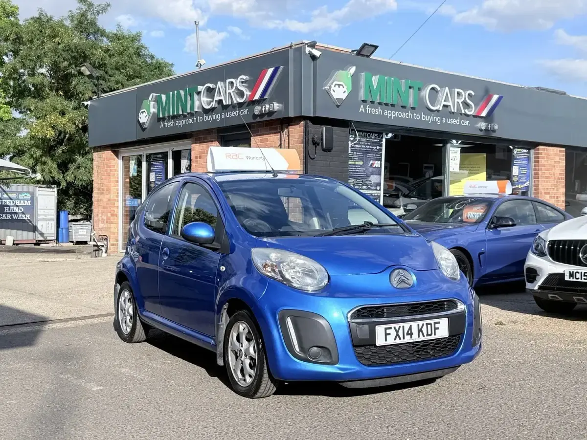 Used Citroën C1 2014 Blue Hatchback