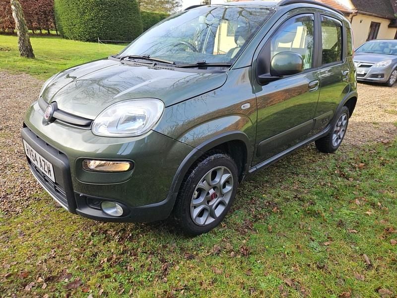 Used Fiat Panda 4x4 75 HP (55 kW) 2014 Green Hatchback