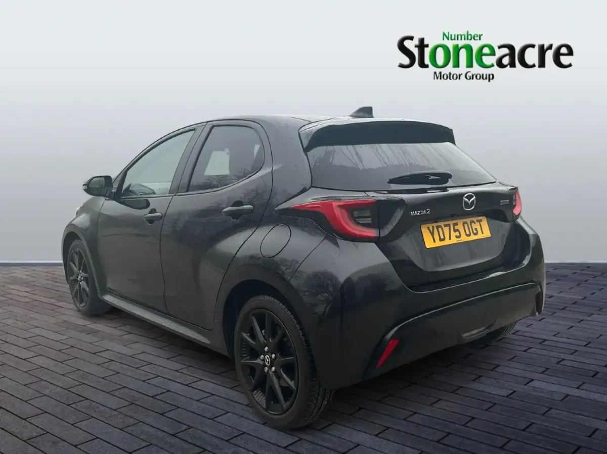 Begagnad Mazda 2 Homura-Line 2025 Svart Halvkombi