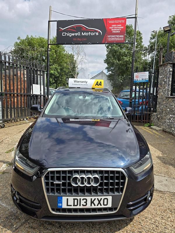 Blue Used 2013 Audi Q3 Comfort SUV | £8,795 (Fair price) - Image 1/4