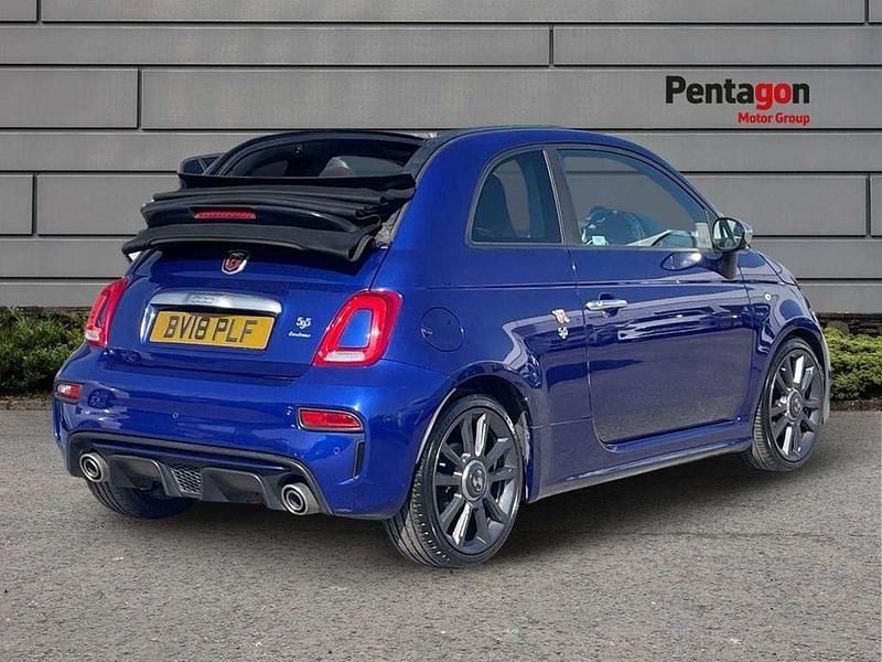 Used Abarth 595 Turismo 165 HP (121 kW) 2018 Blue Cabriolet