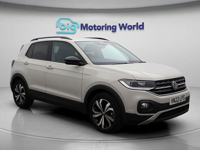 Grey Used 2022 VW T-Cross Black Edition SUV | £17,500 (Fair price) - Image 1/4