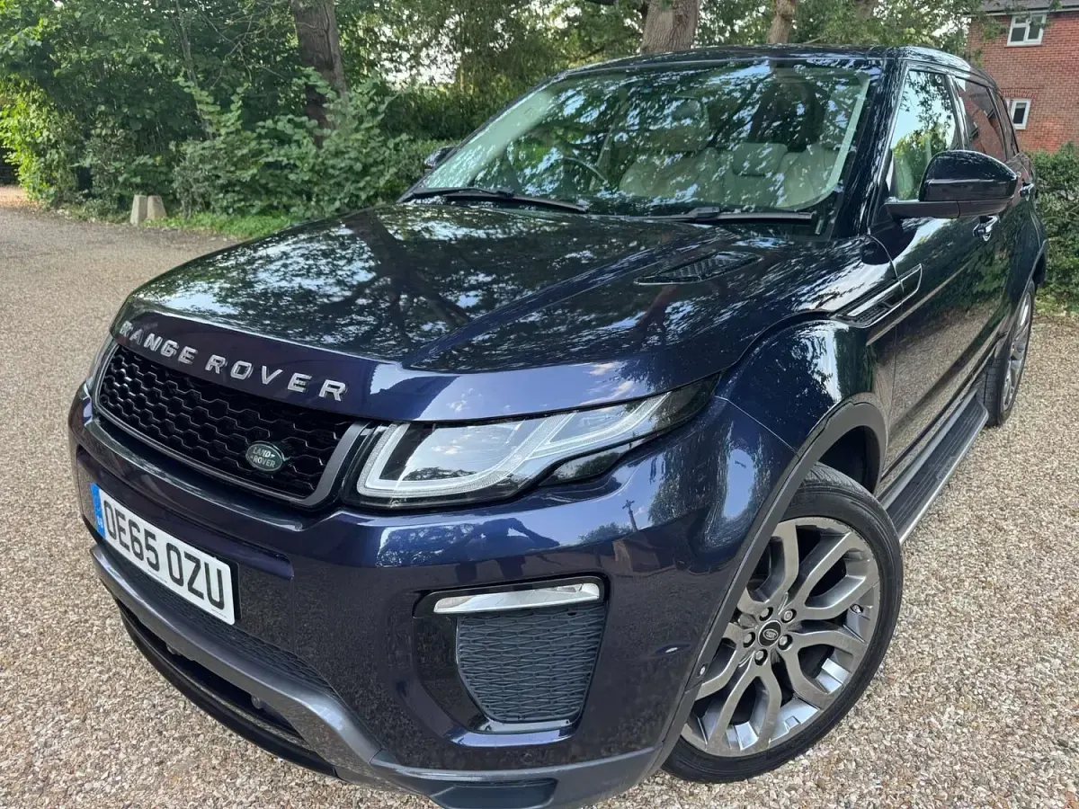 Used Land Rover Range Rover evoque HSE Dynamic 2015 Blue Estate