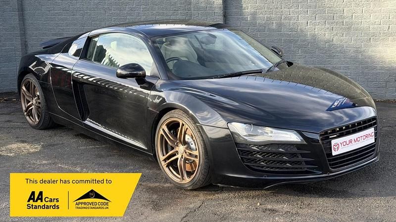 Used Audi R8 Coupé Advanced 420 HP (308 kW) 2008 Black Coupe