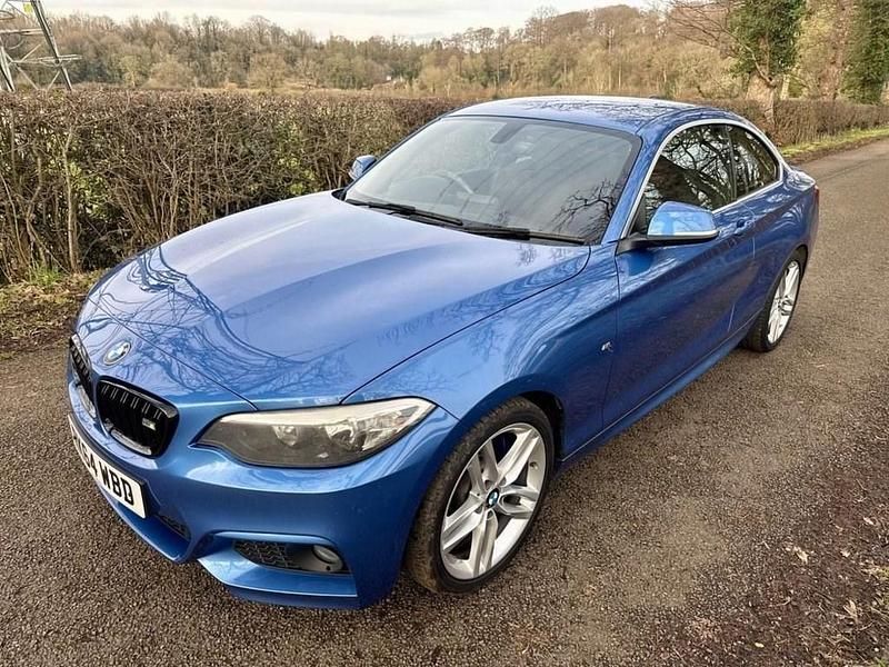 Used BMW 228 M Sport 245 HP (180 kW) 2014 Blue Coupe