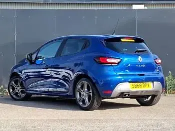 Used Renault Clio GT-Line 90 HP (66 kW) 2018 Blue Hatchback