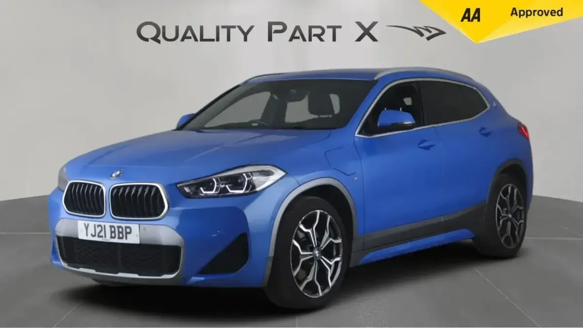 Usado BMW X2 M Sport 220 HP (161 kW) 2021 Azul SUV