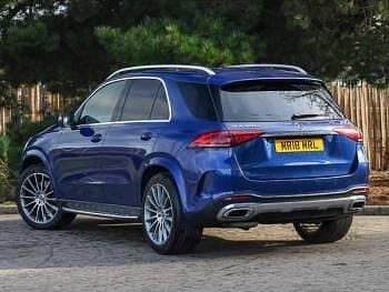 Used Mercedes GLE300 AMG line 245 HP (180 kW) 2021 Blue SUV