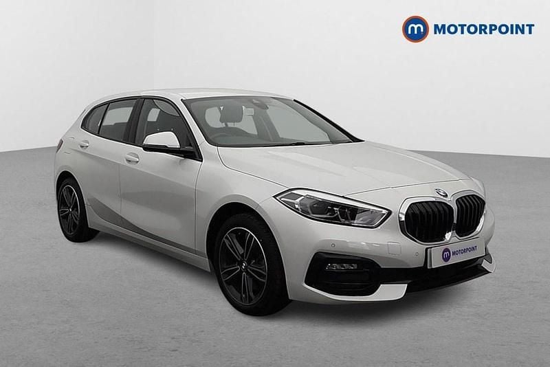 White Used 2022 BMW 116 Sport Line Hatchback | £18,949 (Good price) - Image 1/4