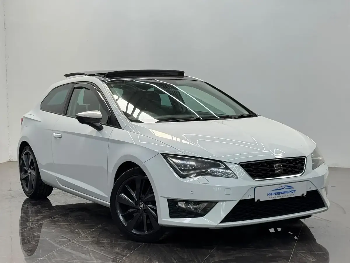 Used Seat Leon FR 180 HP (132 kW) 2014 White Hatchback