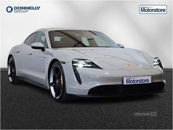 Grey Used 2021 Porsche Taycan Sedan | £47,995 (Fair price) - Image 1/4
